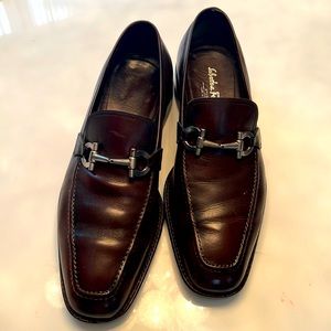Salvatore Ferragamo Men’s Brown Oxford Super Comfortable